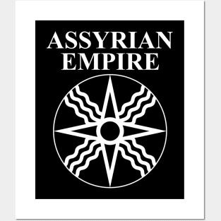 Assyrian Empire Symbol Shamath the Sun God Posters and Art